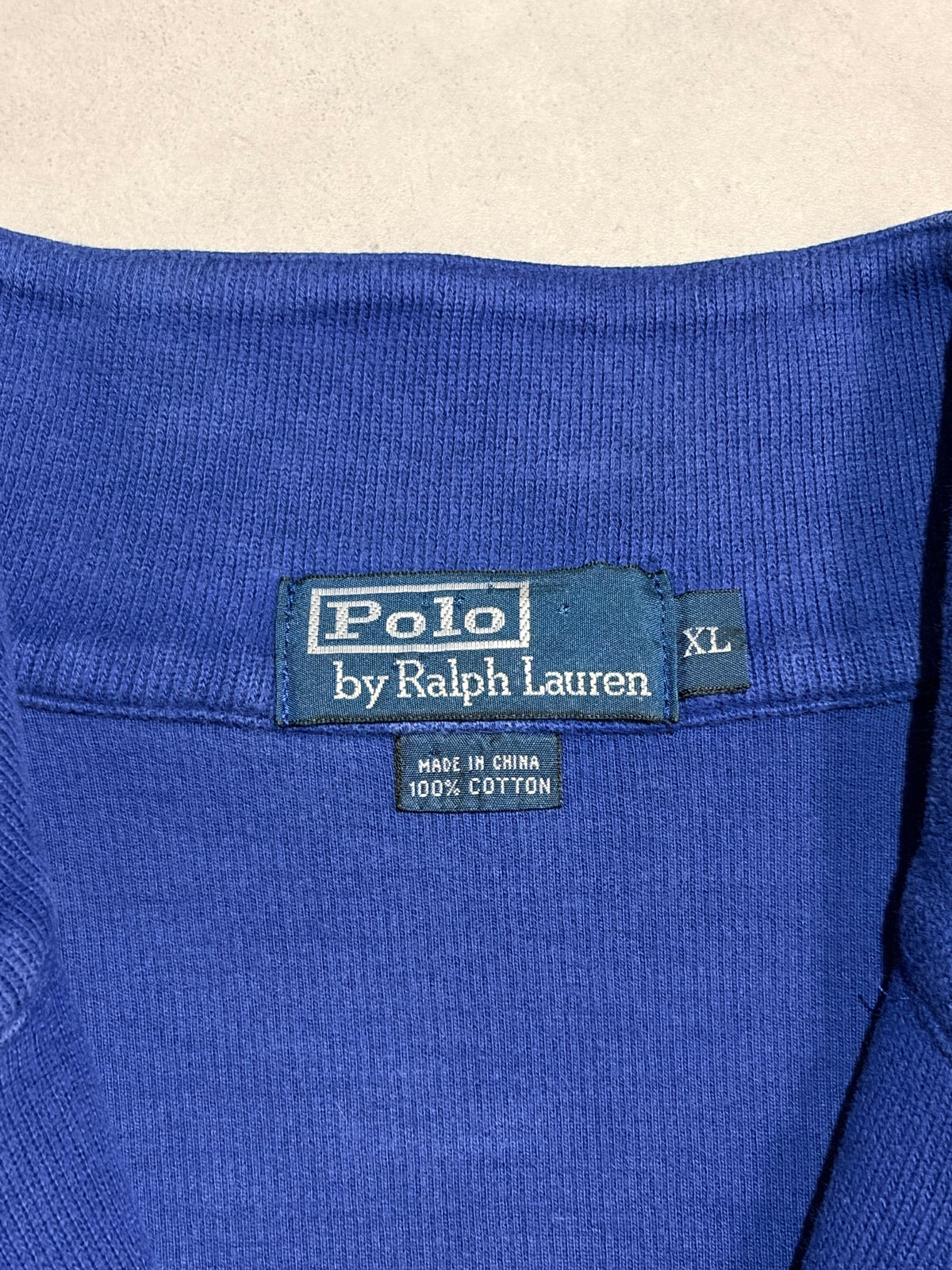 90's POLO BY RALPH LAUREN ハーフジップニット