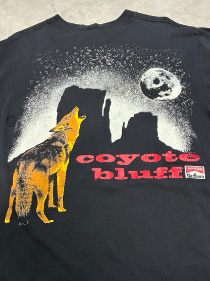 90's MARLBOLO「Coyote Bluff」USA製 企業Tシャツ