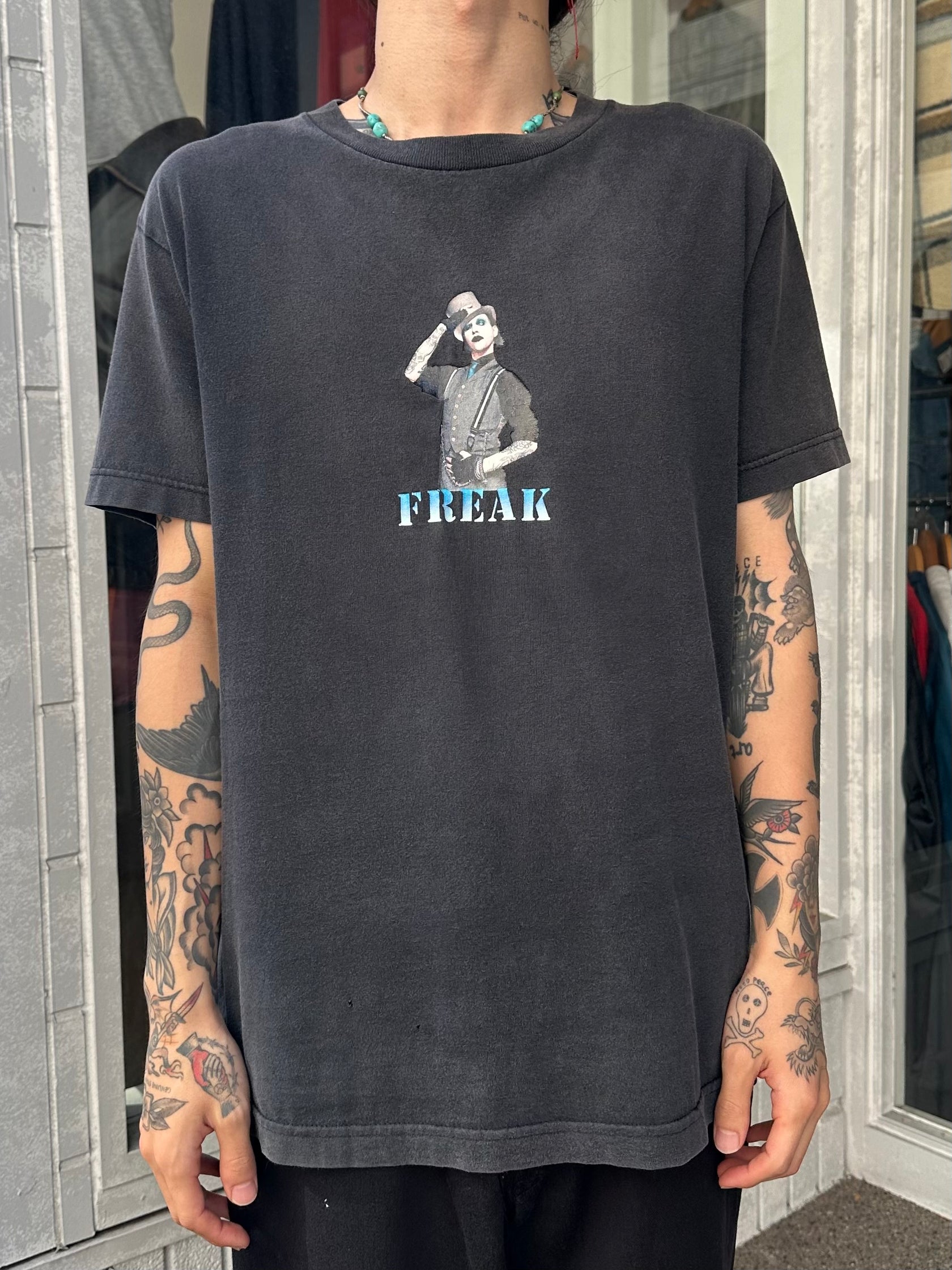 00's MARILYN MANSON「FREAK」バンドTシャツ