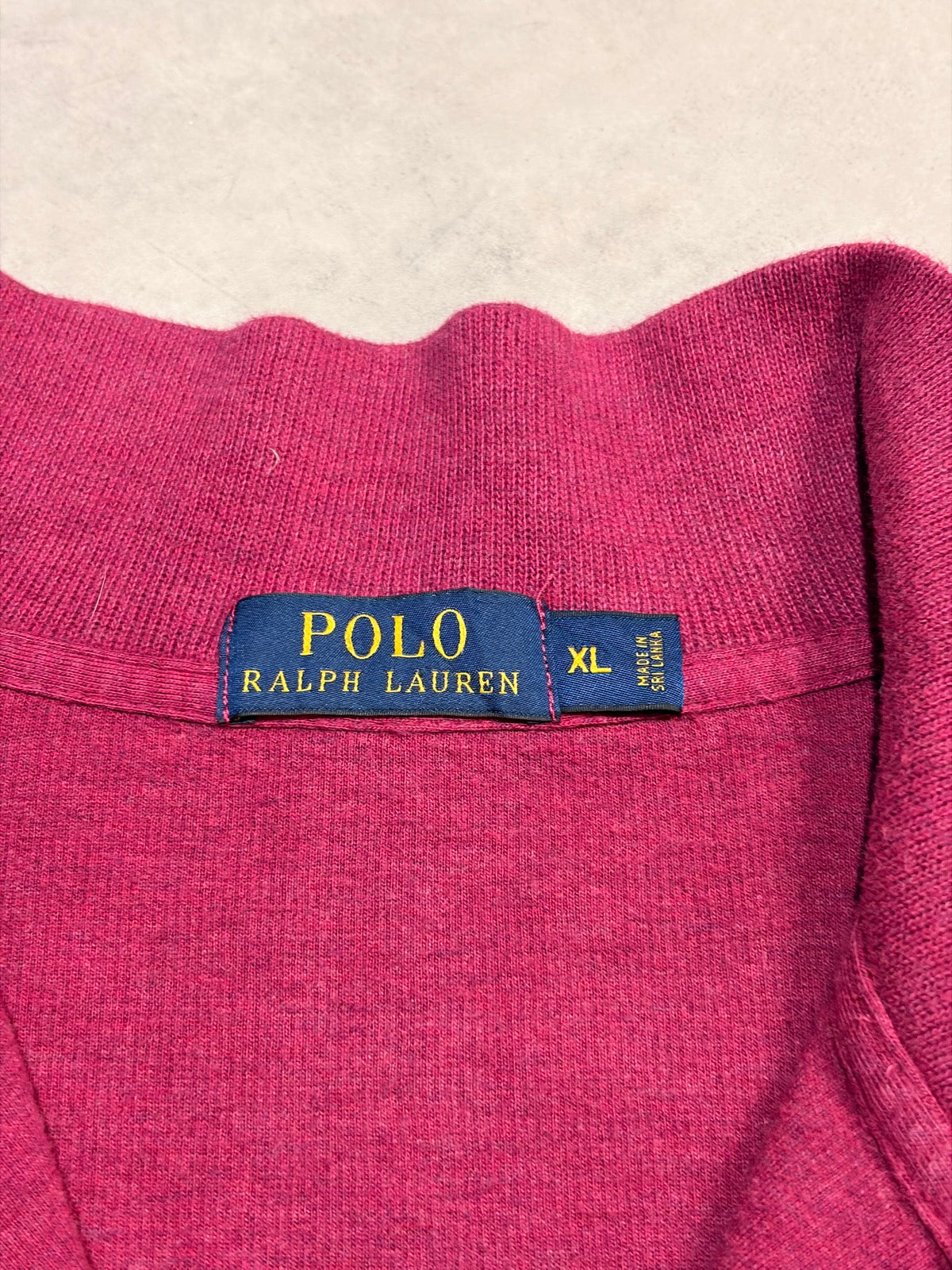 RALPH LAUREN ハーフジップニット