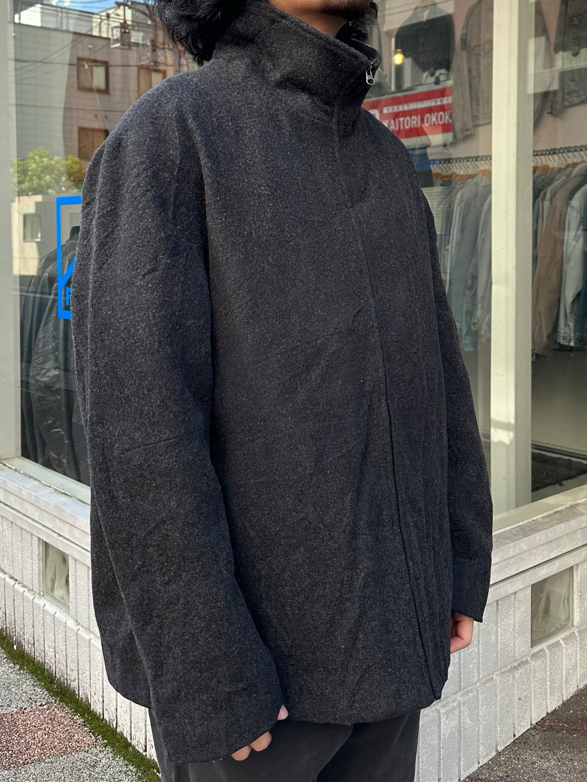 00's GAP「Big Size」ウールジャケット