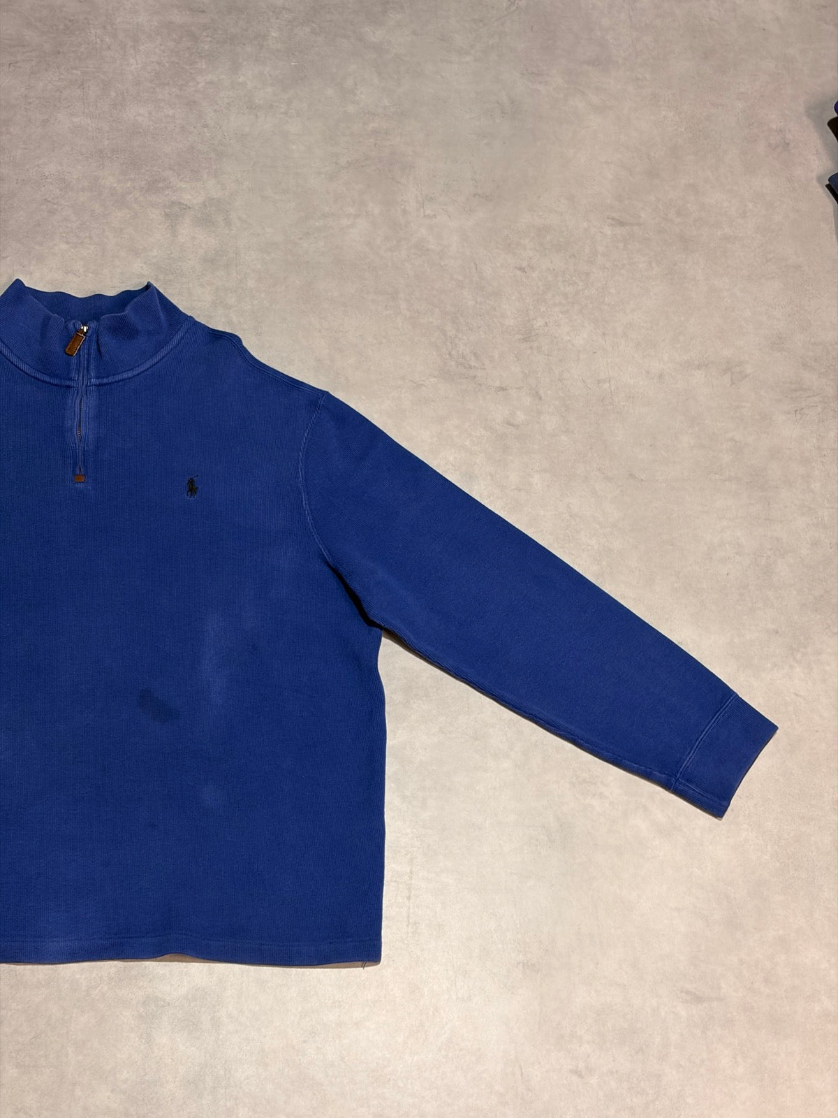 90's POLO BY RALPH LAUREN ハーフジップニット