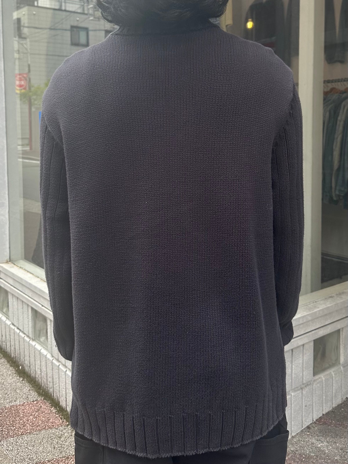 90's RALPH LAUREN ハーフジップニット