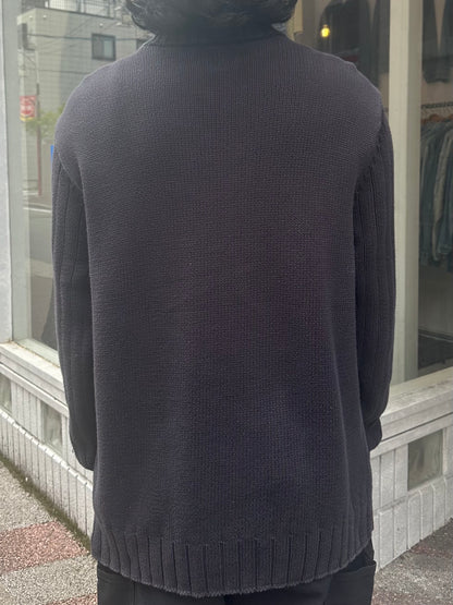 90's RALPH LAUREN ハーフジップニット