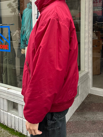 90's L.L.Bean「Warm-up-Jacket」ナイロンジャケット