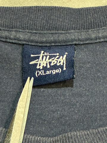 90's STUSSY「紺タグ」スケートTシャツ