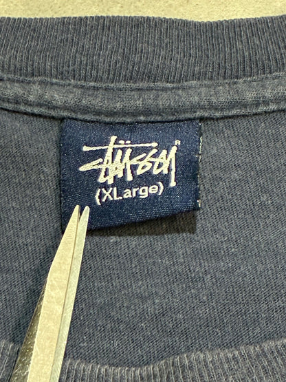 90's STUSSY「紺タグ」スケートTシャツ