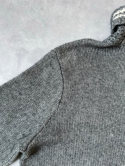 00's RRL RALPH LAUREN ショールカラーニット
