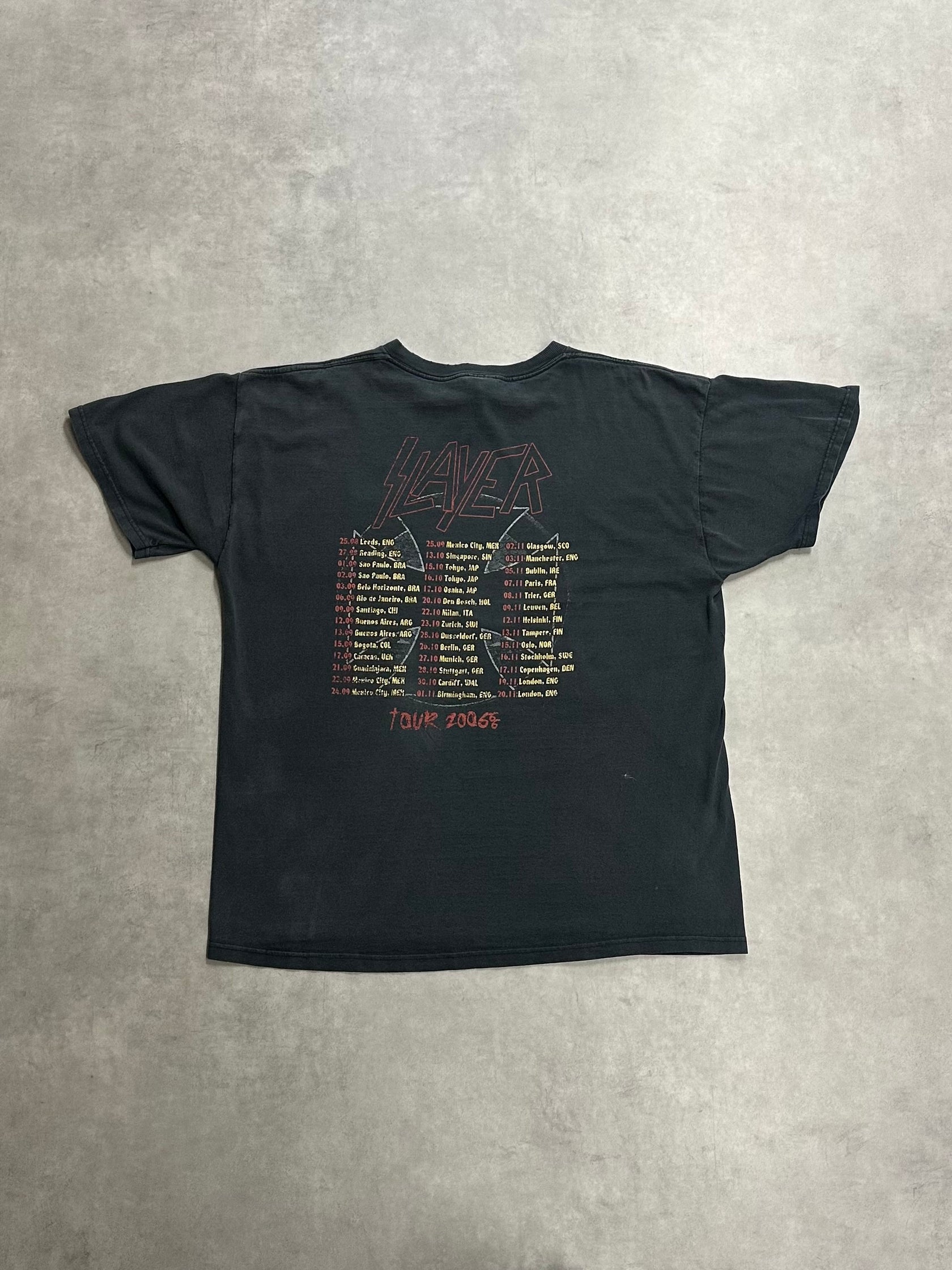 00's SLAYER「2006Tour」バンドTシャツ