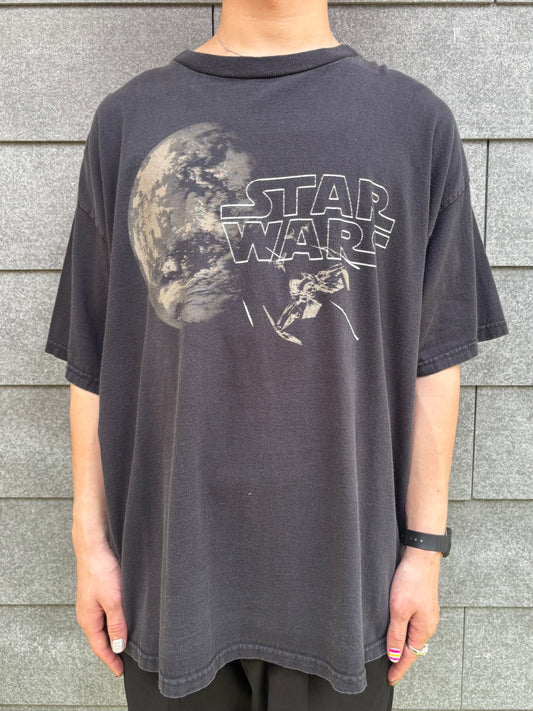 90's「STAR WARS Death Star」ムービーTシャツ