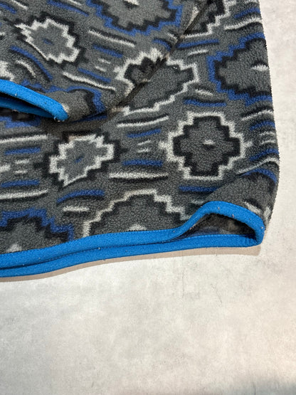 10's PATAGONIA Synchilla Snap-T「ヤナバ柄」フリースプルオーバー