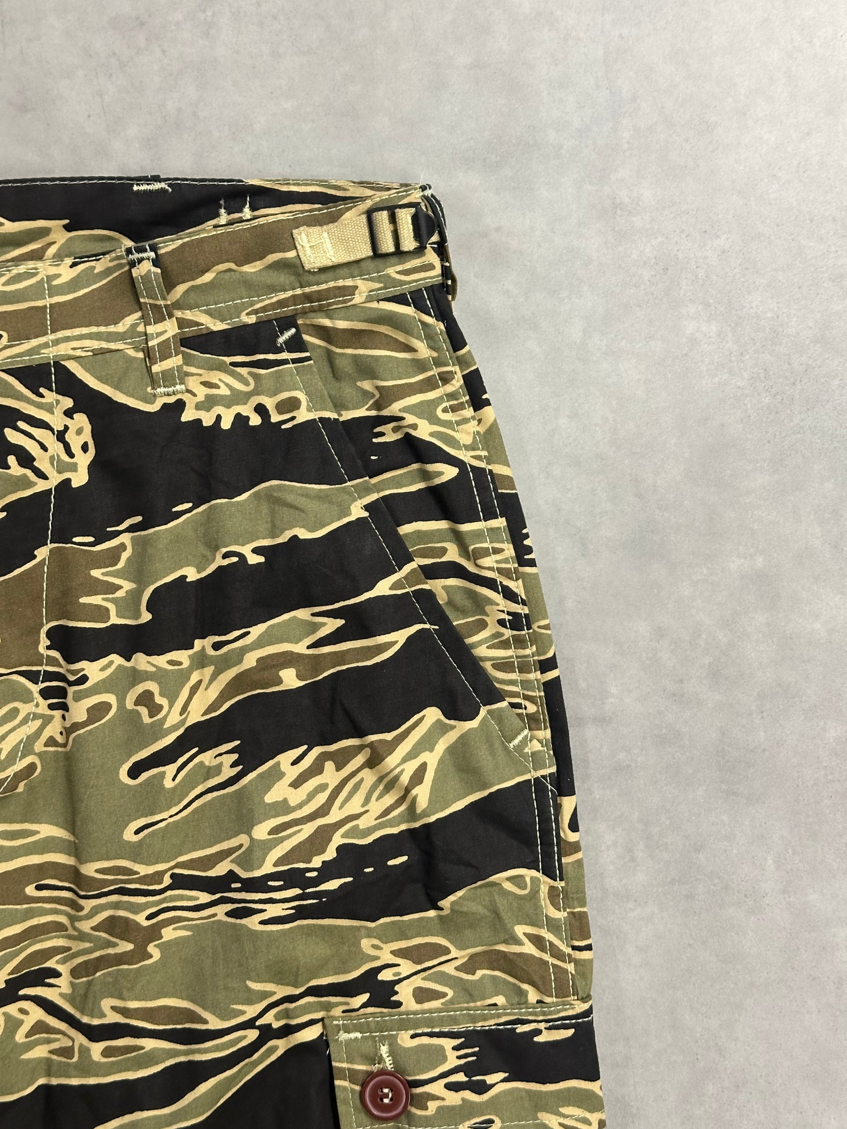 00's GOLD TIGER STRIPE TROUSER「Reissue」カーゴパンツ