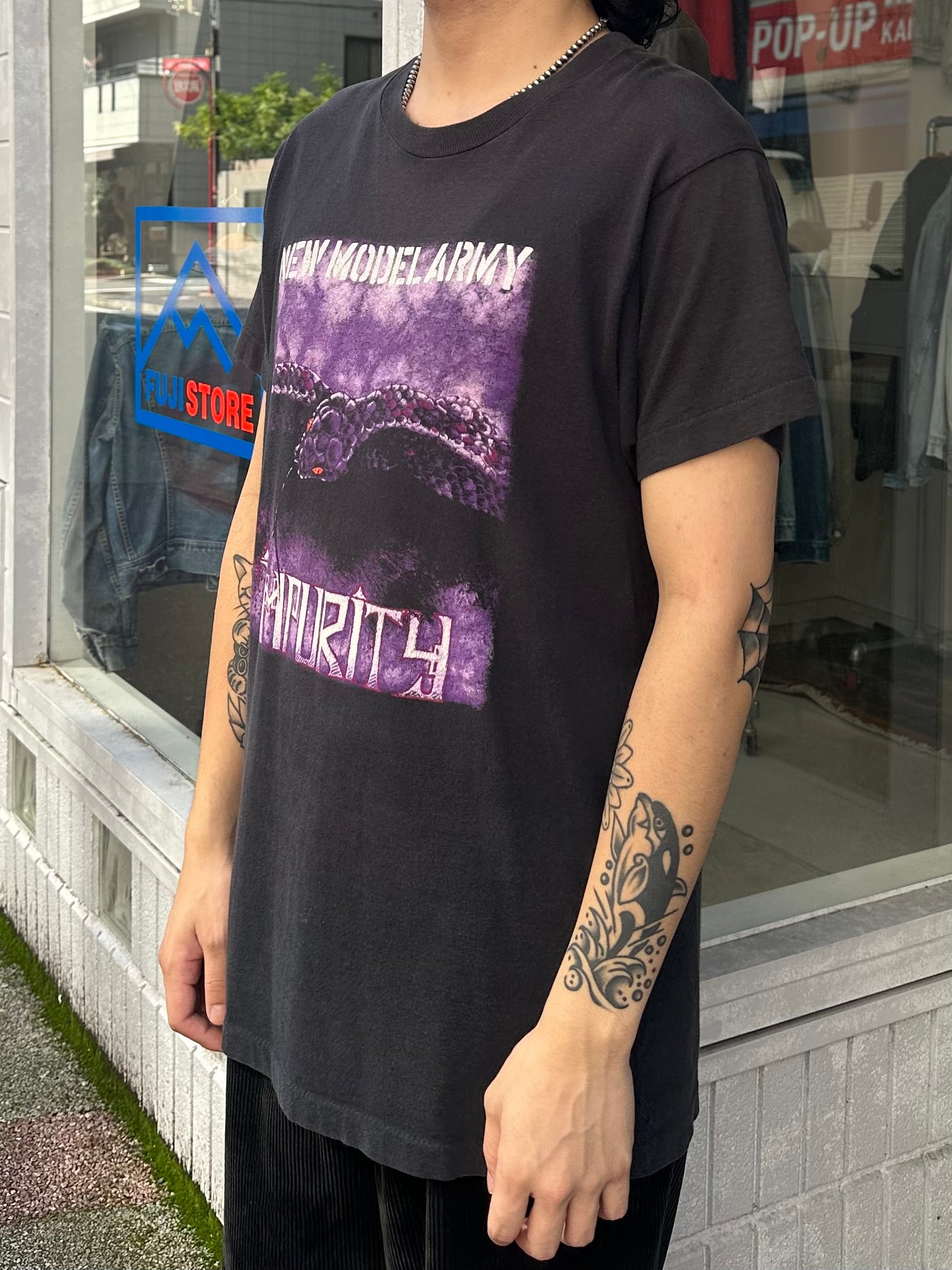 90's NEW MODEL ARMY「IMPURITY 1990」バンドTシャツ