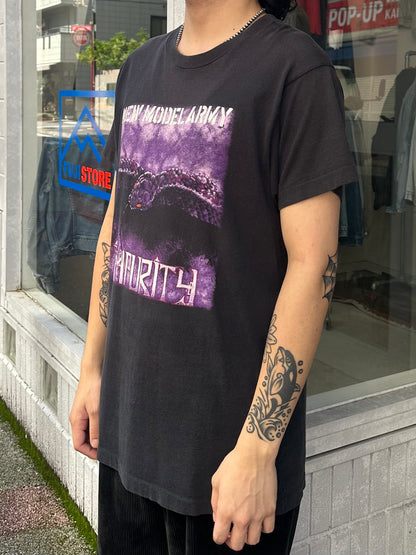 90's NEW MODEL ARMY「IMPURITY 1990」バンドTシャツ