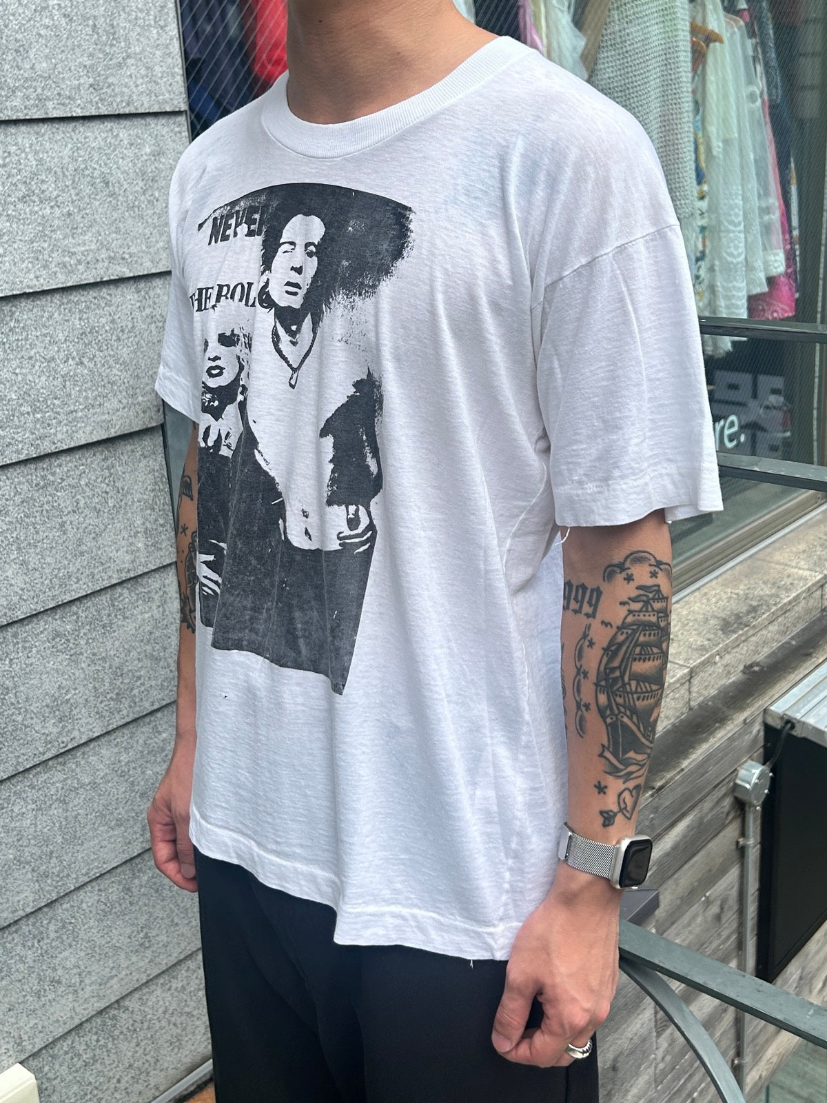 90's「The Rolling Stones × Punk」 バンドTシャツ