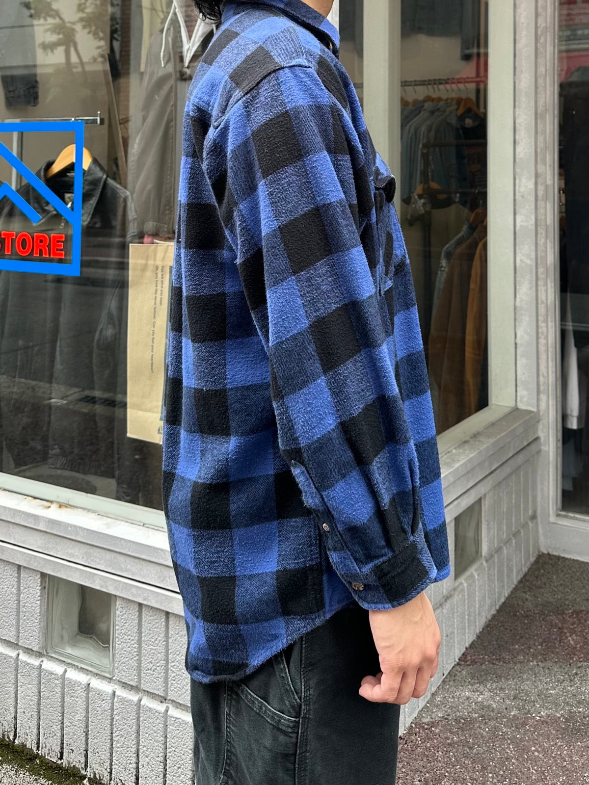 90's FIELD＆STREAM バッファローチェックシャツ