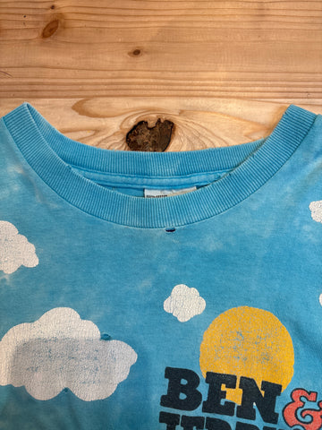 00's「Ben & Jerry’s」USA製 総柄Tシャツ
