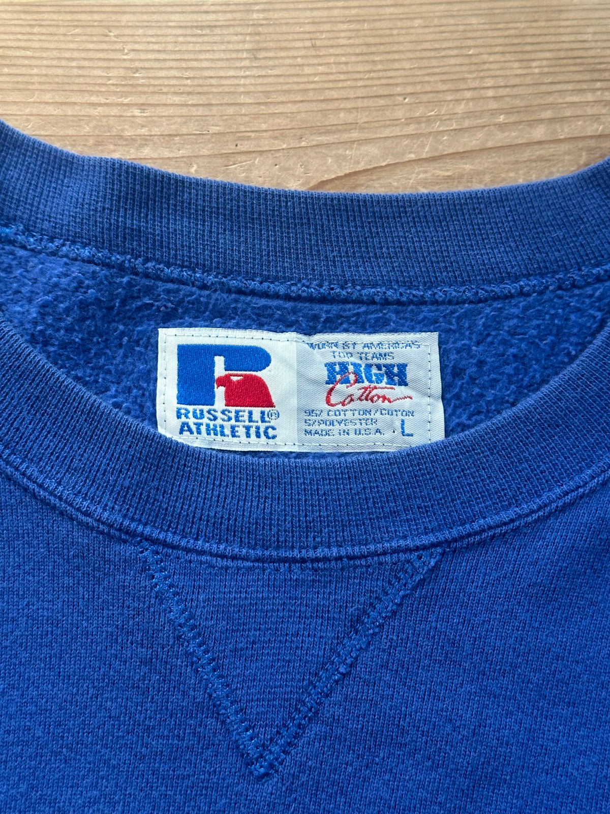 90's RUSSELL ATHLETIC「HIGH COTTON」USA製 無地スウェット – FUJI STORE