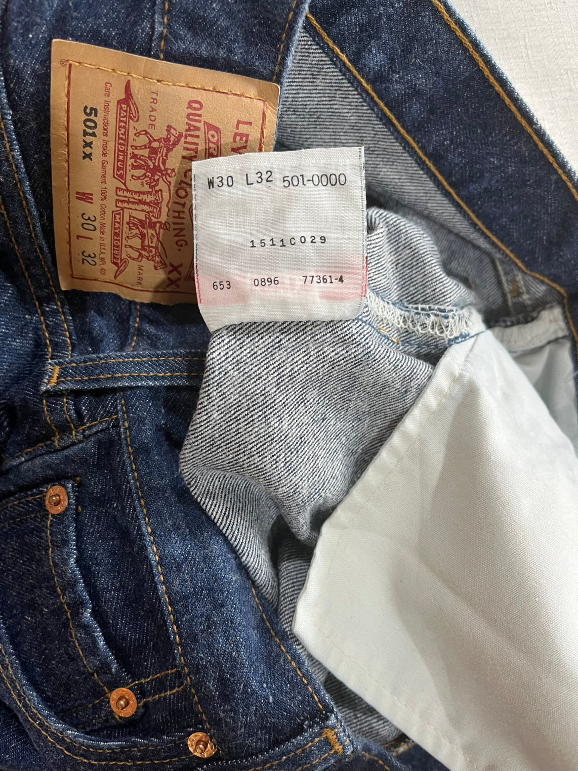 90's Levi's「501XX」USA製 デニムパンツ