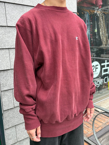 90's Champion「Reverse Weave」USA製 ワンポイントスウェット