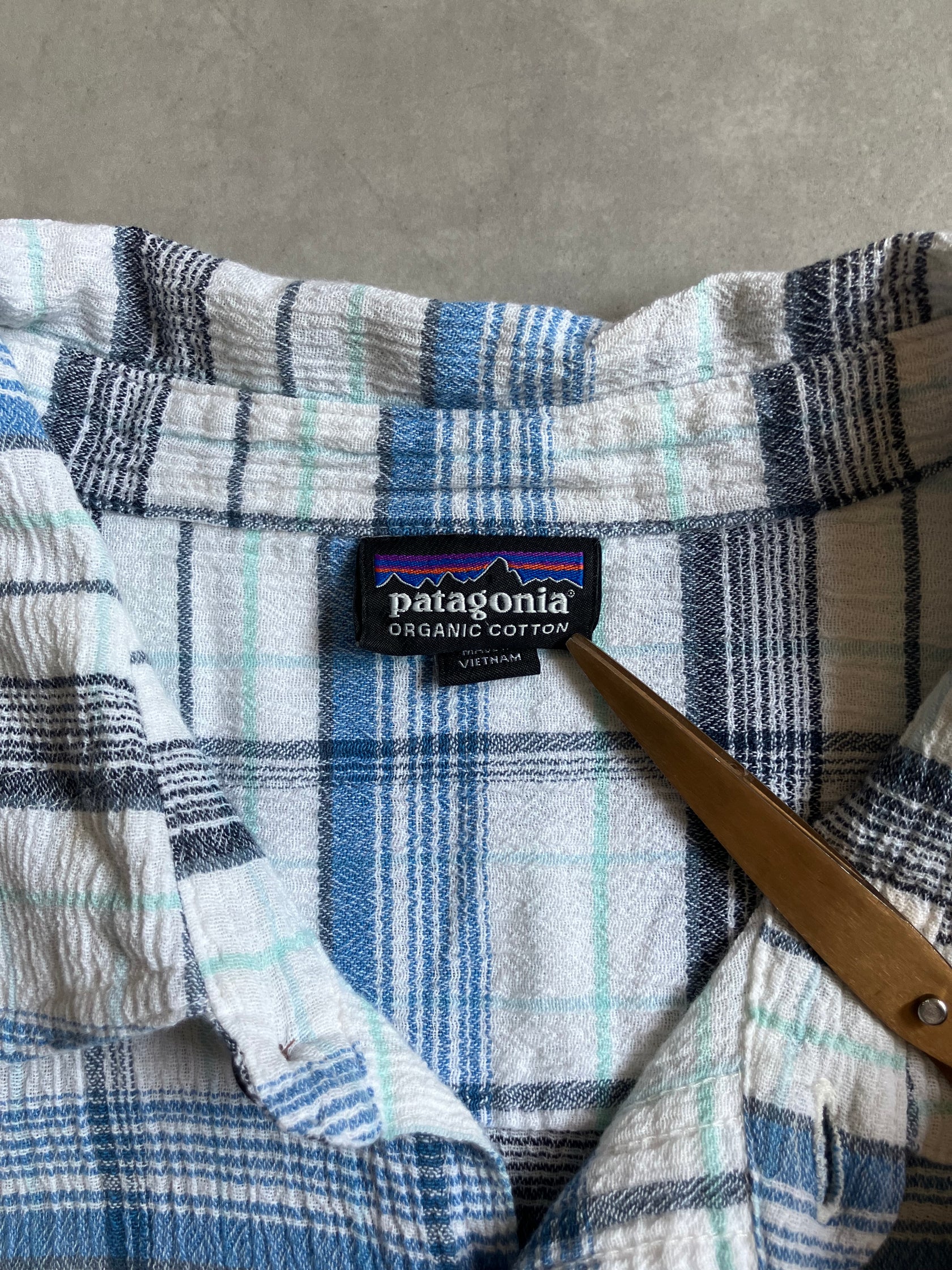 10's PATAGONIA「A/C shirt」チェックシャツ