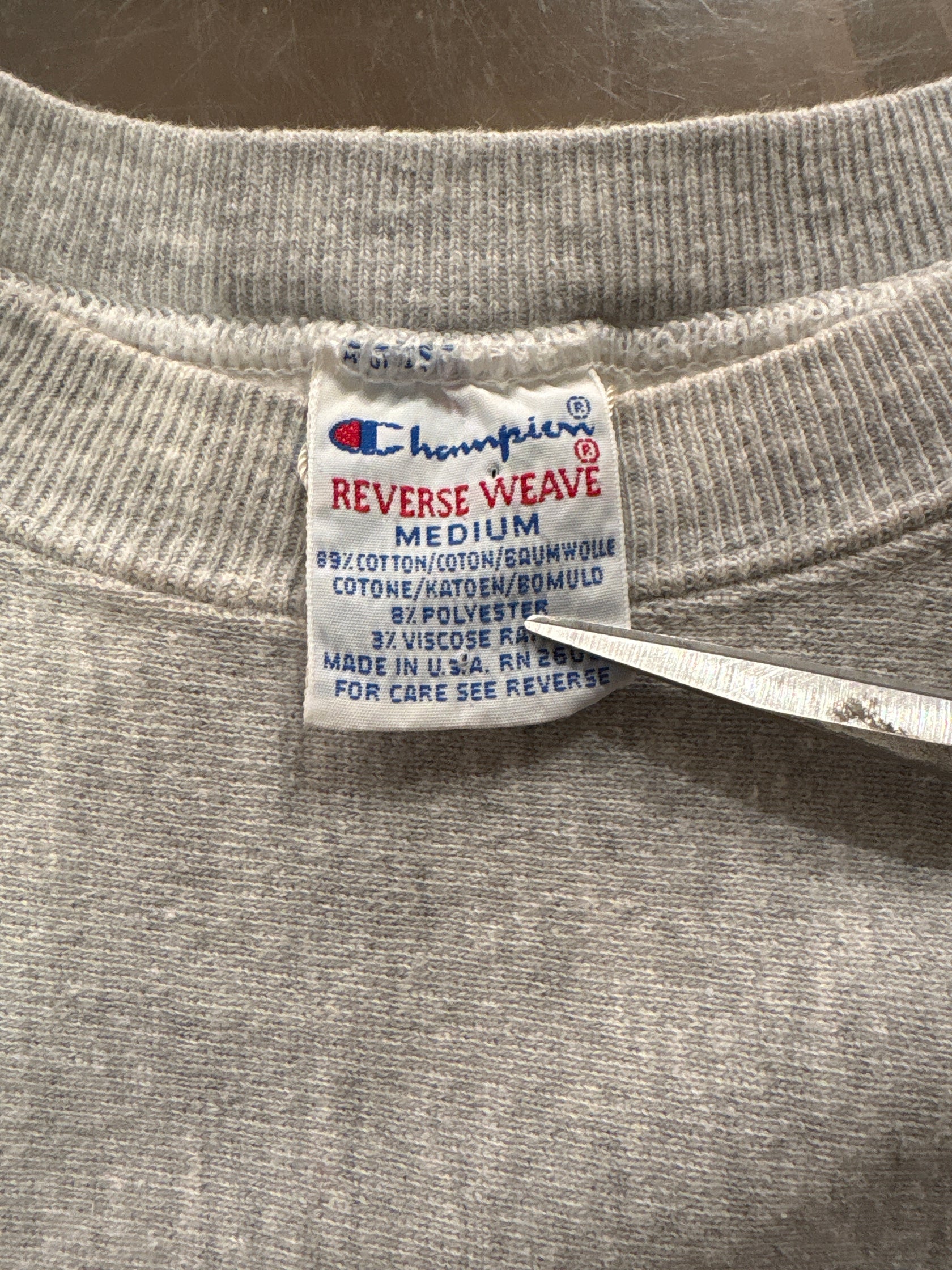90's CHAMPION「ALABAMA」Reverse Weave USA製 カレッジスウェット