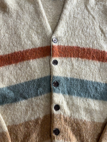 60's~70's「Andrews sportswear」 mohair cardigan モヘア混カーディガン