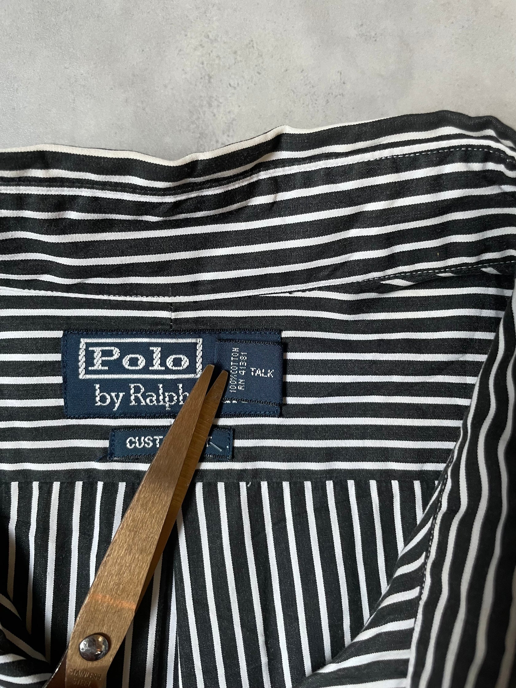 00's POLO BY RALPH LAUREN「CUSTOM FIT」長袖シャツ