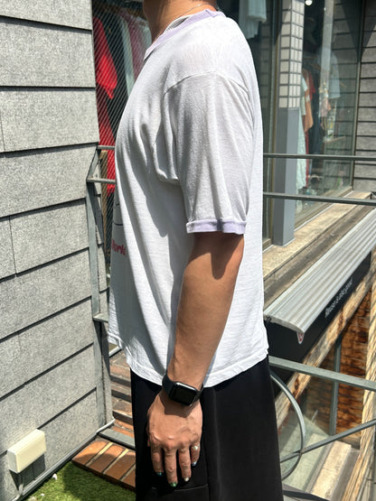 80's Walt Disney World 「白足ミッキーBILLネーム」キャラクターTシャツ