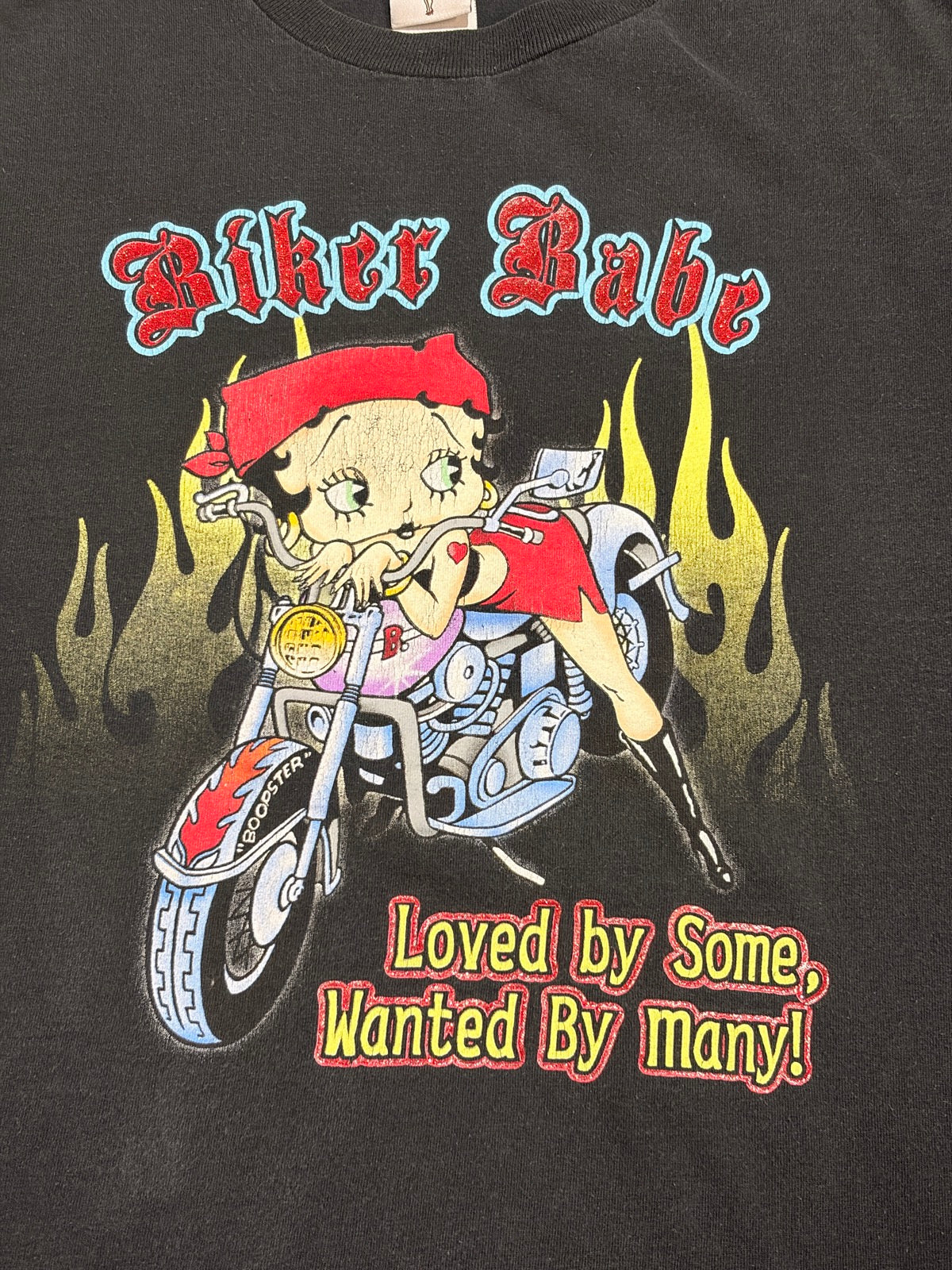 00's BETTY BOOP「Biker Babe」キャラクターTシャツ