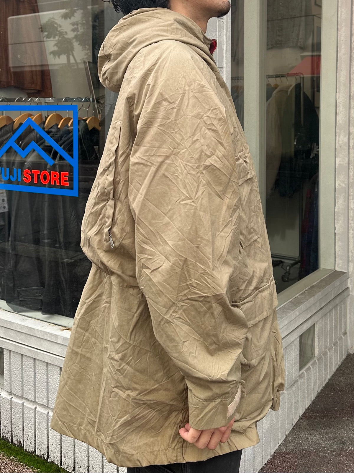 70's WOOLRICH「４P」ウールマウンテンパーカー　