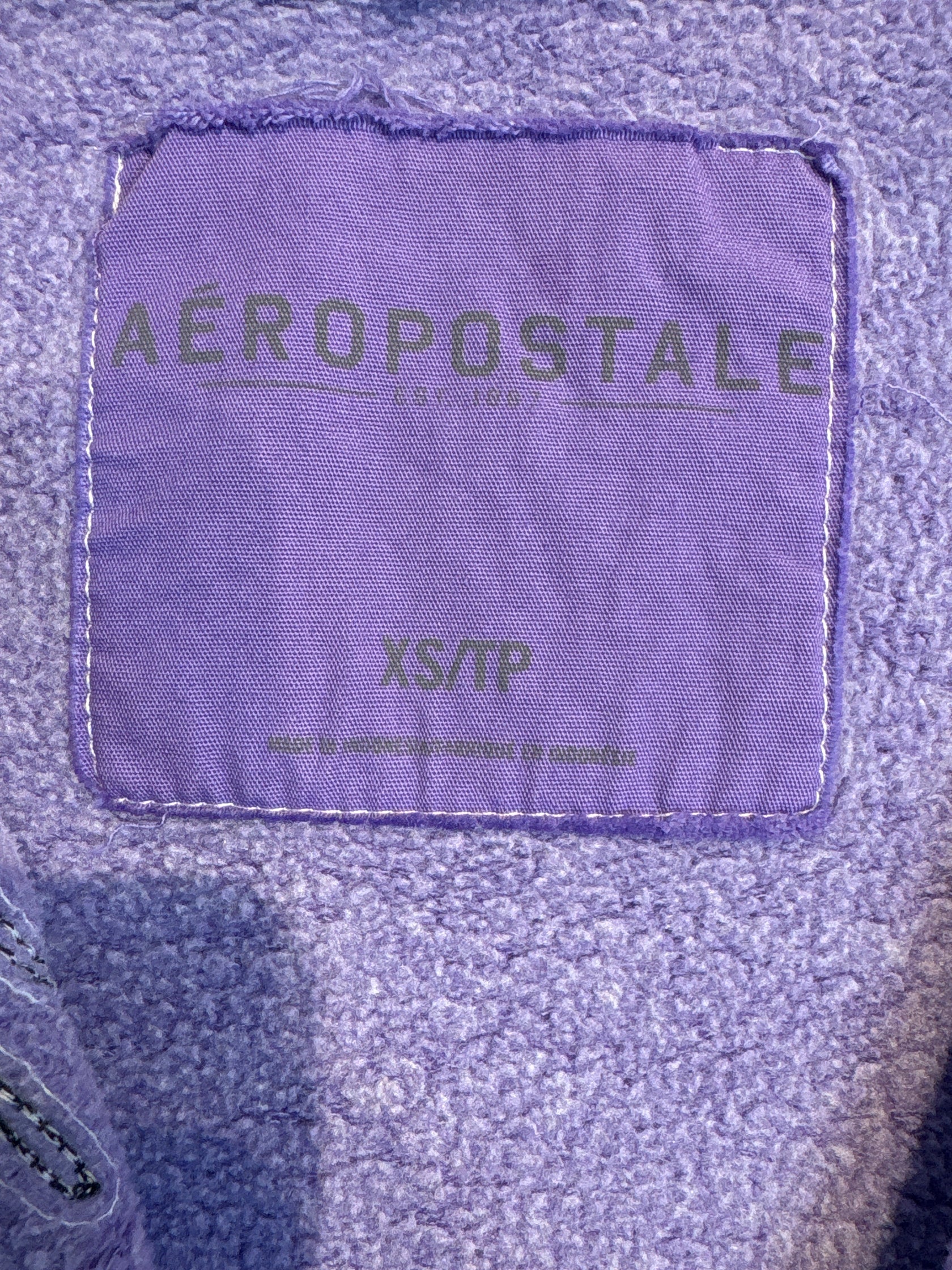 10's「Aéropostale」ジップアップパーカー