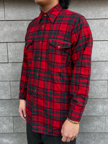 70's PENDLETON「キルティングライナー」USA製 ウールシャツ