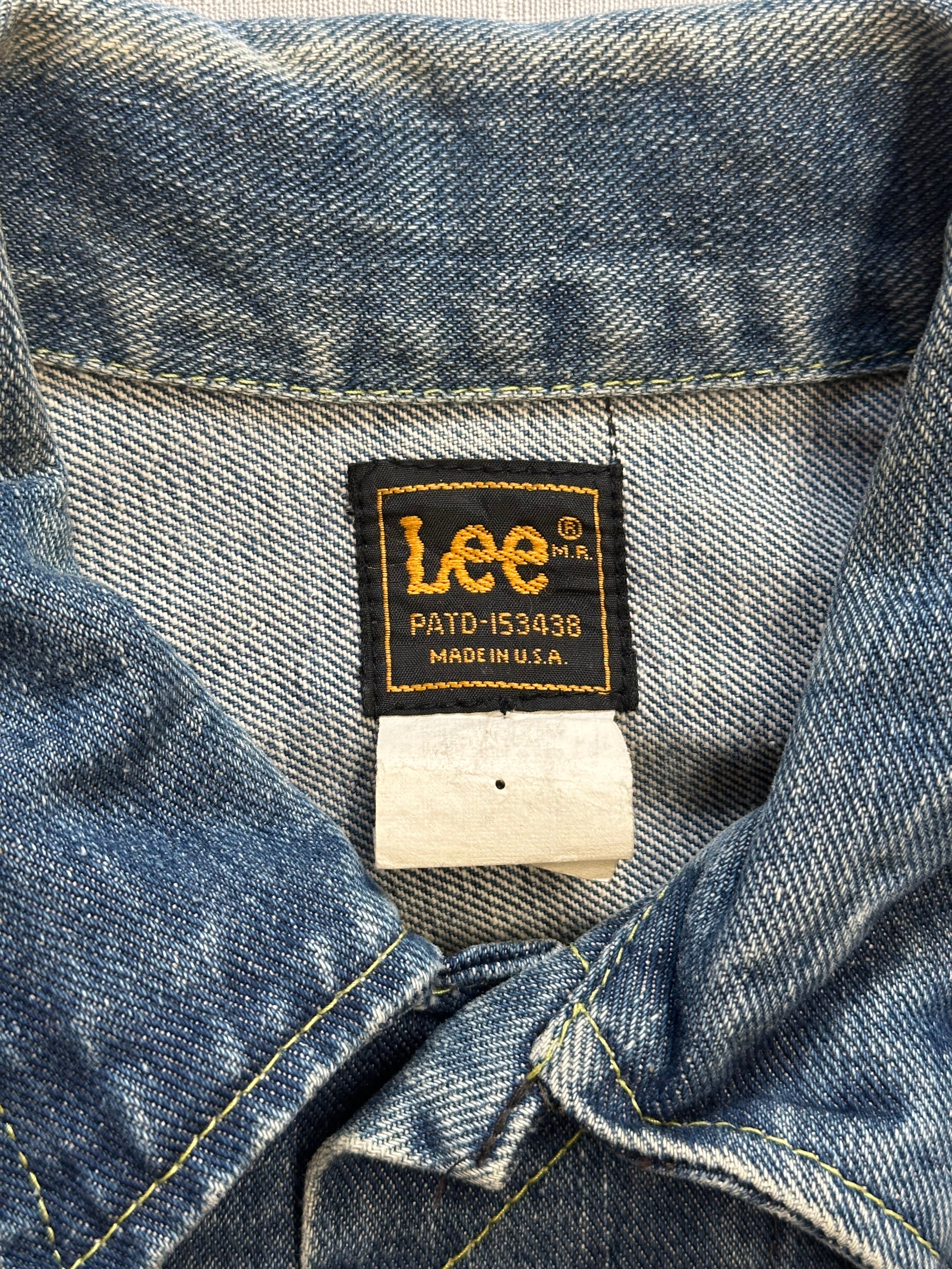 80's LEE「PATD-153438」USA製 デニムジャケット – FUJI STORE