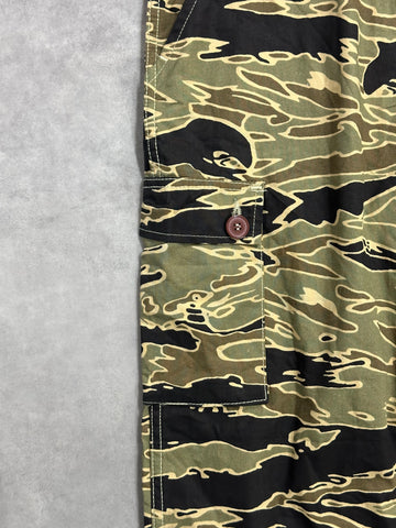 00's GOLD TIGER STRIPE TROUSER「Reissue」カーゴパンツ