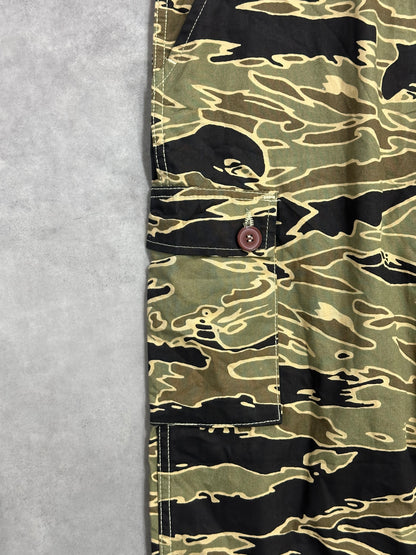 00's GOLD TIGER STRIPE TROUSER「Reissue」カーゴパンツ