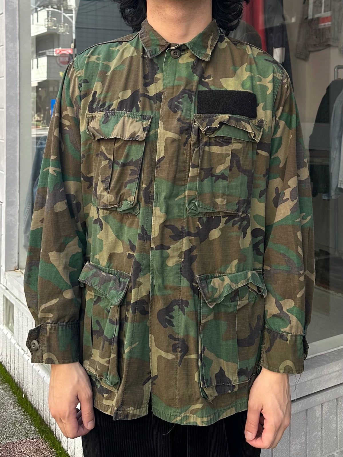 80's  U.S.ARMY「Woodland Camo 」BDUジャケット