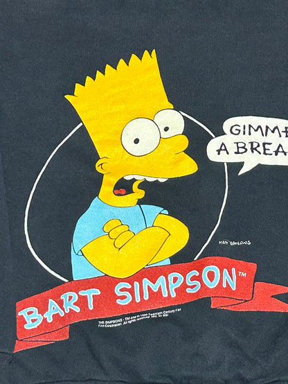 90's BART SIMPSON USA製 プリントスウェット