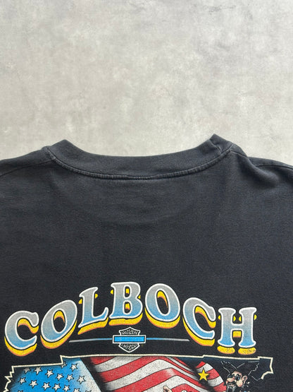 90's HARLEY-DAVIDSON「FATHEAD」ハーレーダビッドソンTシャツ
