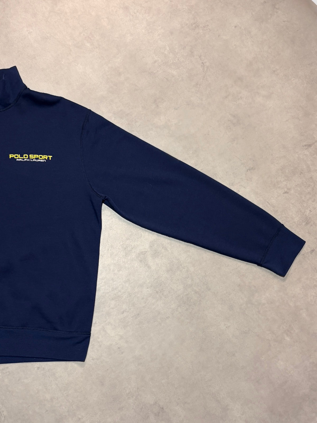 RALPH LAUREN「POLO SPORT」ハーフジップスウェット