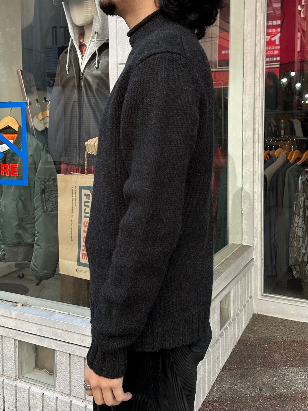 00's J.CREW コットンニットセーター