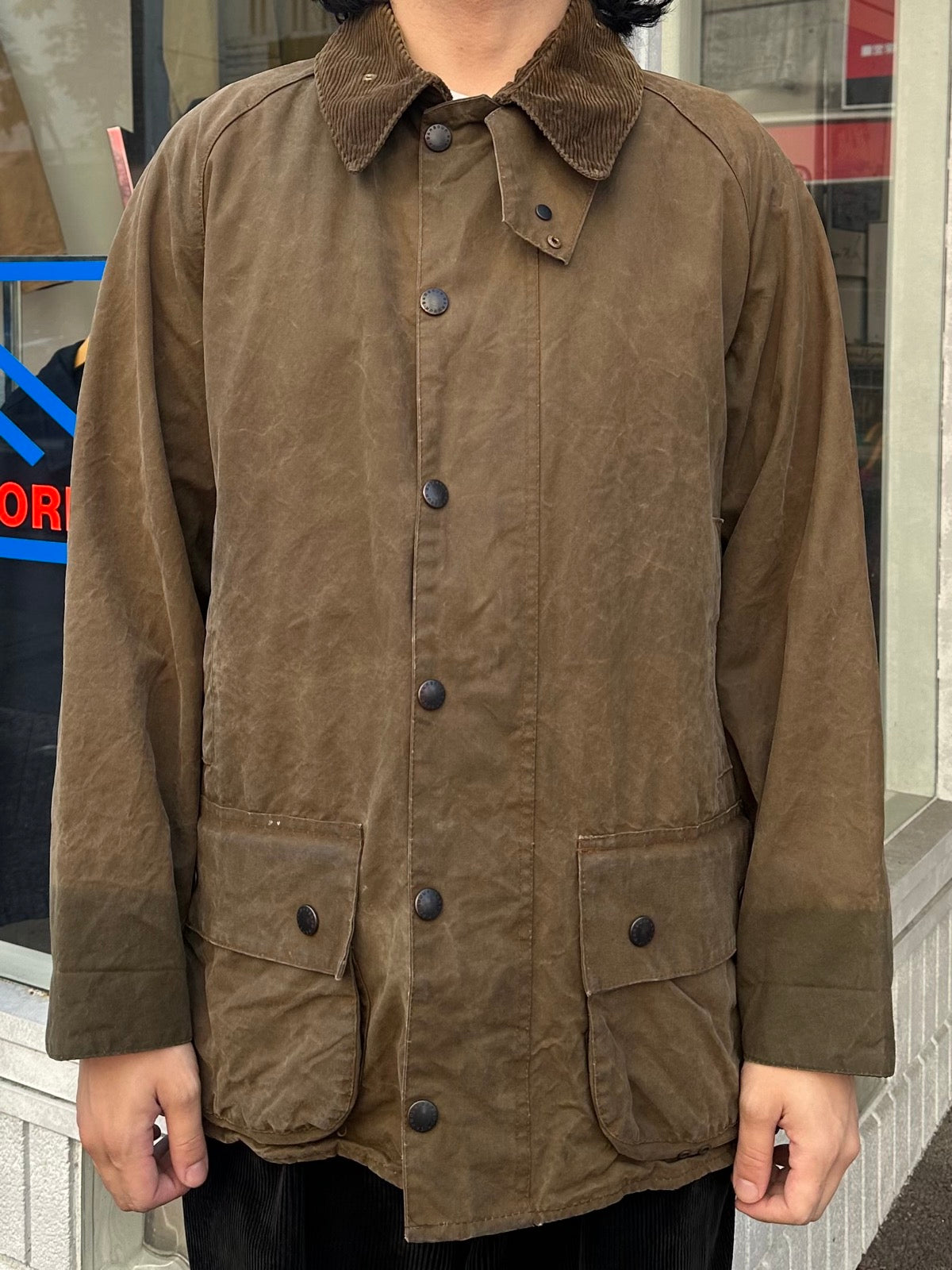 90's BARBOUR「MOORLAND」オイルドジャケット
