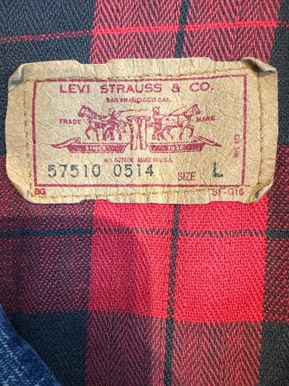 80's~90's Levi's「57510-0514」USA製 デニムジャケット