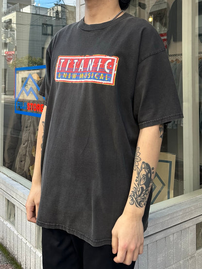90's TITANIC「TITANIC A NEW MUSICAL」ムービーTシャツ