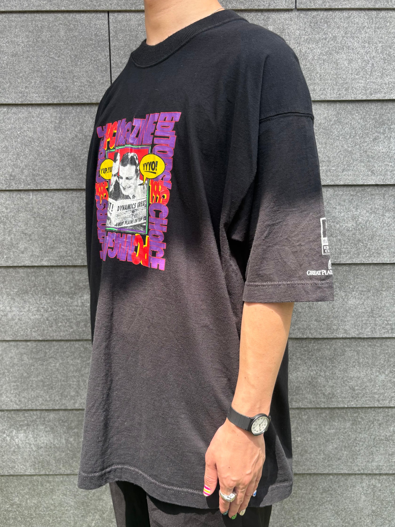 00's「PC Magazine」グラフィックTシャツ