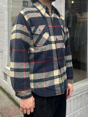 70's SEARS「PUT-ON SHOP」ネルシャツ
