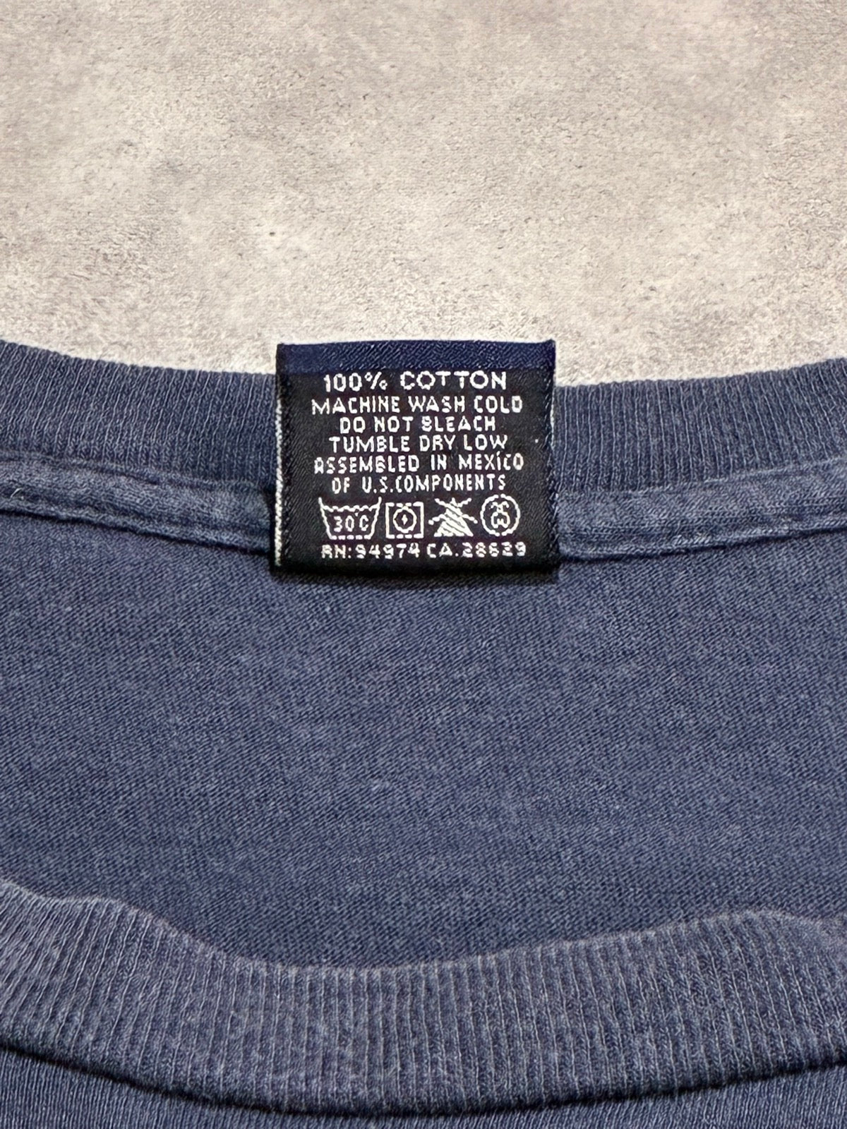 90's STUSSY「紺タグ」スケートTシャツ