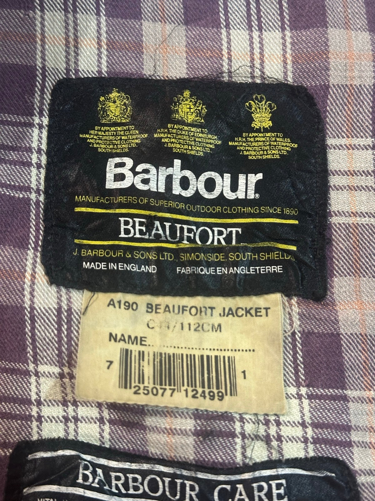 80's BARBOUR 「BEAUFORT」オイルドジャケット