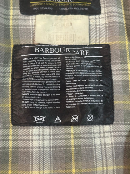 00's BARBOUR「BORDER」オイルドジャケット