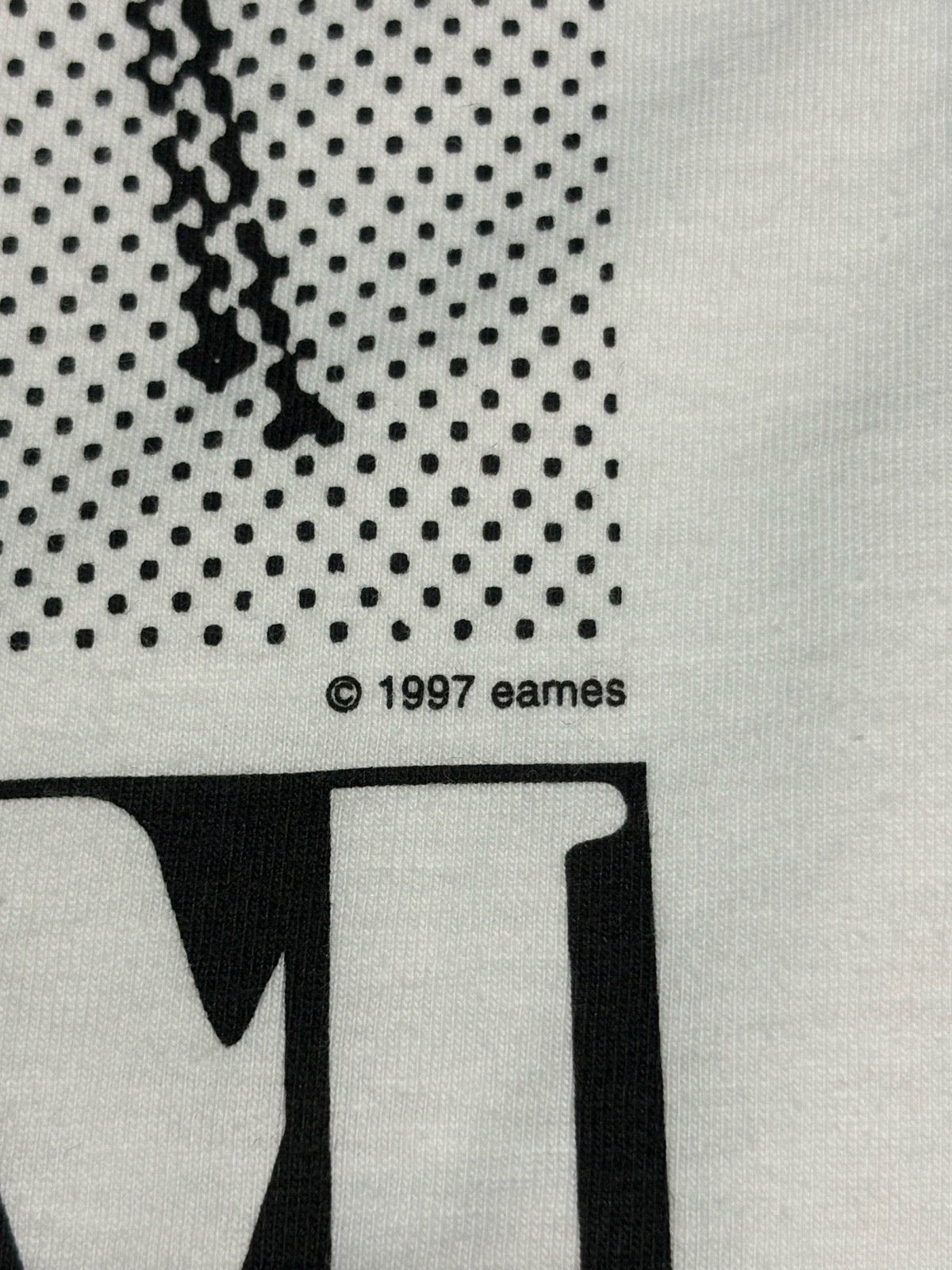 90's EAMES「DCM」DEADSTOCK アートTシャツ